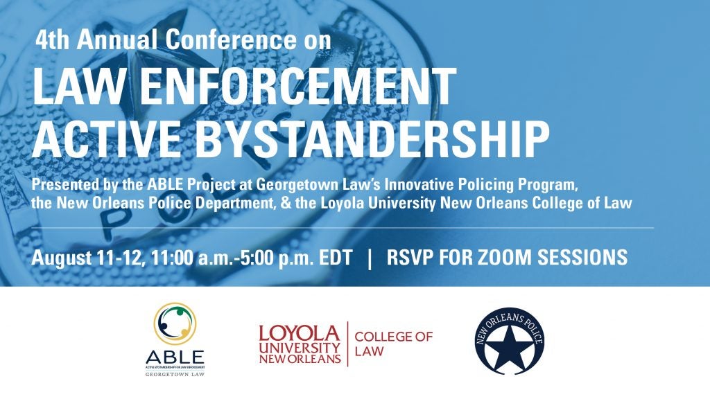 4th Annual Conference on Law Enforcement Active Bystandership