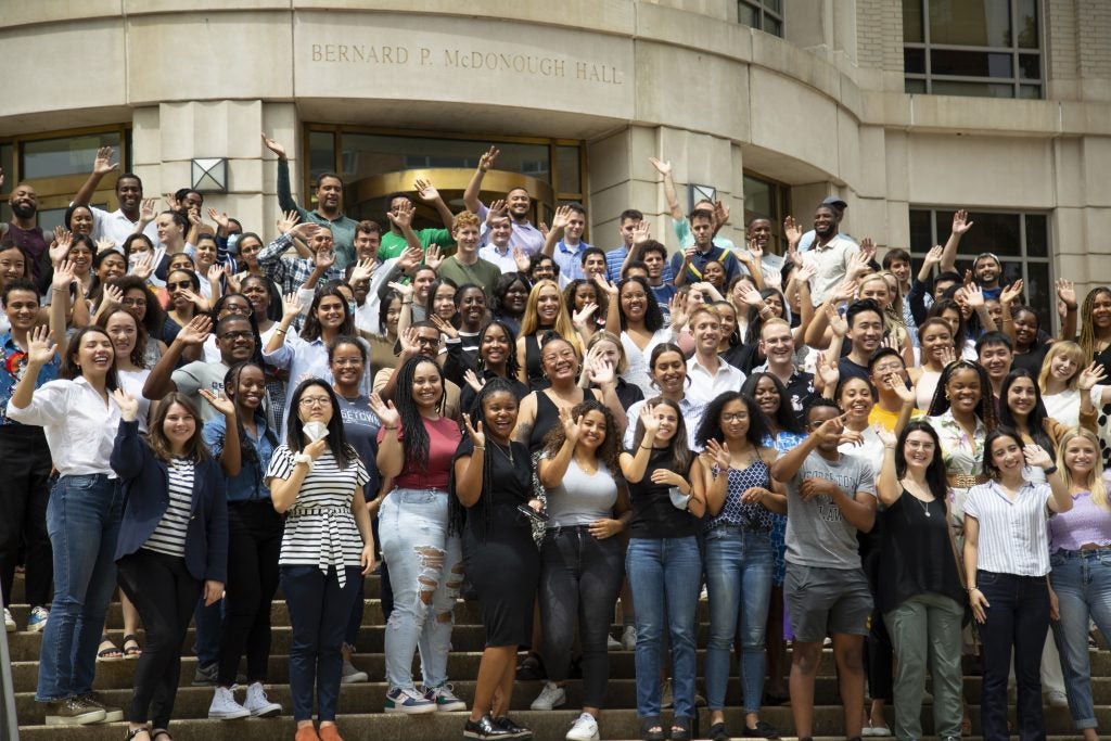 RISE participants gather for a class photo.