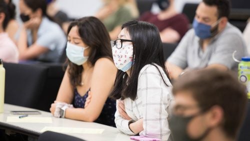 1L students are masked up and ready to learn