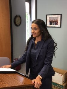 Appellate Litigation Clinic student delivers a remote oral argument before the United States Court of Appeals for the Fourth Circuit .