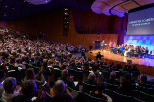 Photo from 2022 New Member Induction Ceremony courtesy of the American Academy of Arts and Sciences.