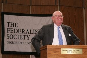 Judge Laurence Silberman at a Georgetown Law event in 2006