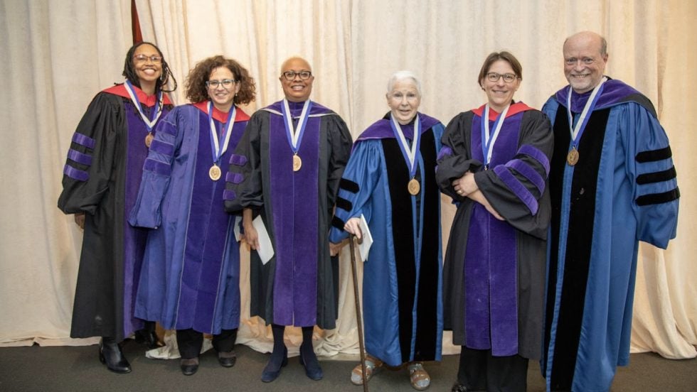 Five Faculty Members Honored with Named Professorships Law