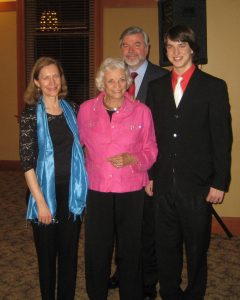 Professor Jane Stromseth and her family with Former Justice Sandra Day O'Connor