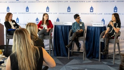 Panelists at the 2024 Women's Legal Alliance Luncheon