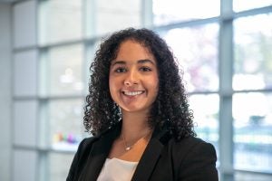 Kayla Weston, L’25, participated in the Health Justice Alliance Law Clinic during her 2L year.