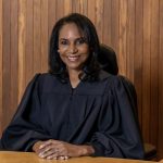 A woman in judicial robes