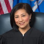 A woman in judicial robes