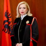 A woman in judicial robes