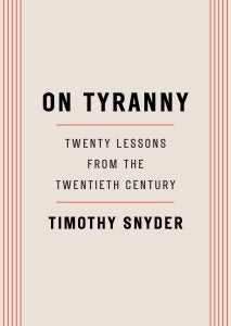 On Tyranny Book Cover