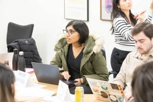 Elina Saxena, F’16, L’27, played the role of senior counsel in the capstone simulation for “Cybersecurity Incident Response: Legal Leadership During Cyber Crisis.”