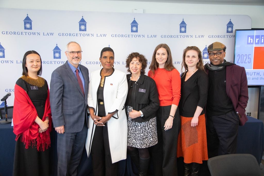 A group of speakers, organizers and attendees at the 2025 Dash Conference.