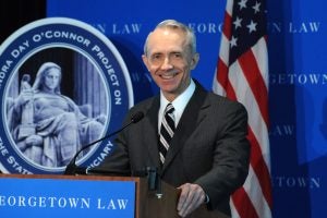 Justice David Souter, speaking at Georgetown Law in 2009