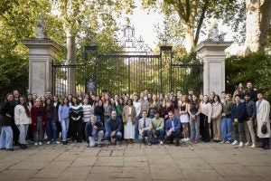 CTLS students outside Gray’s Inn, a historic society for barristers
