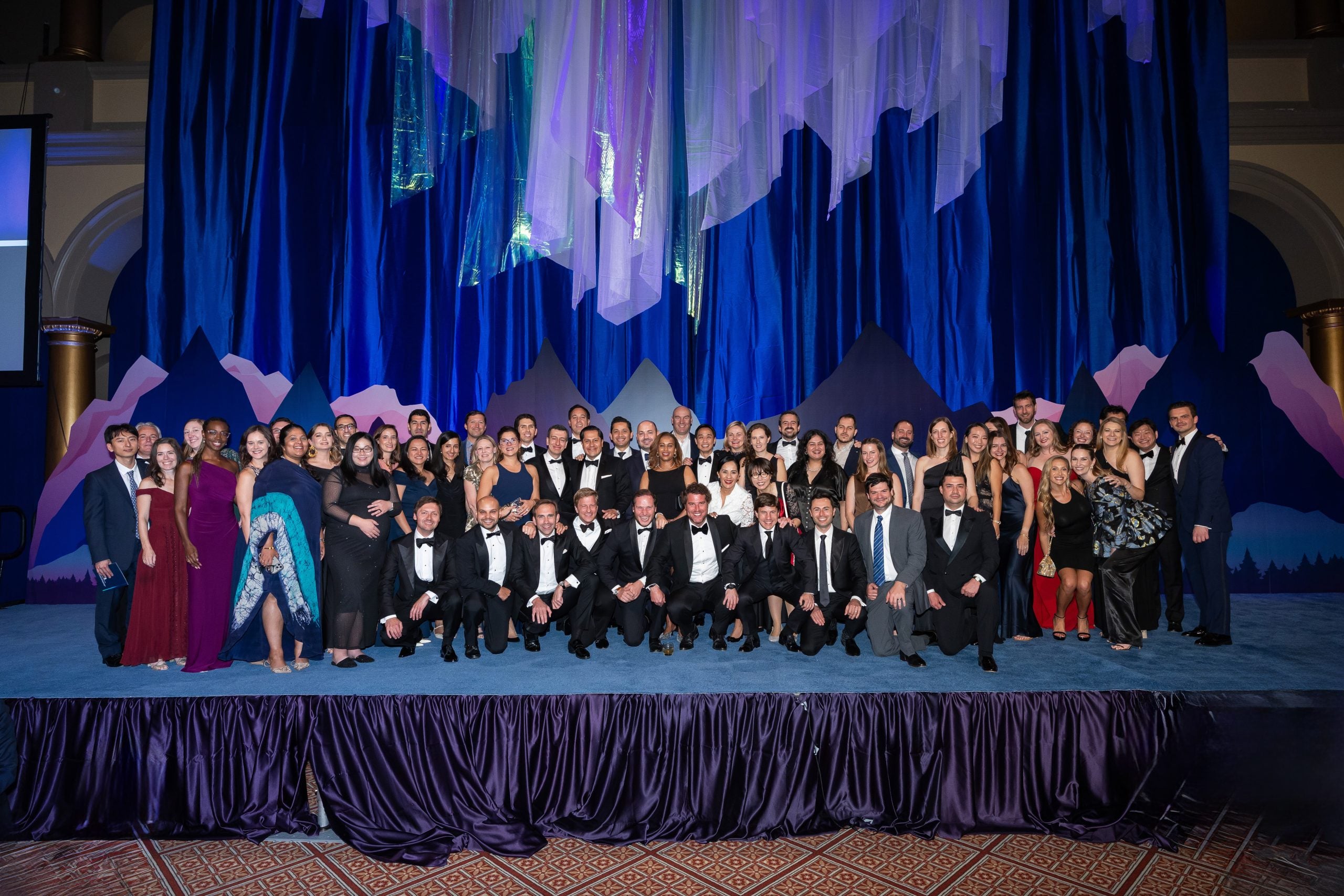 The Class of 2015 pose at the Reunion Gala.