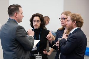 During the simulation, students navigated fast-moving national security crises and honed their legal reasoning and leadership skills. 